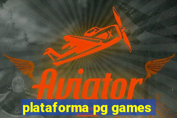 plataforma pg games