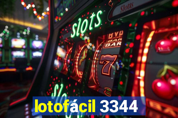 lotofácil 3344