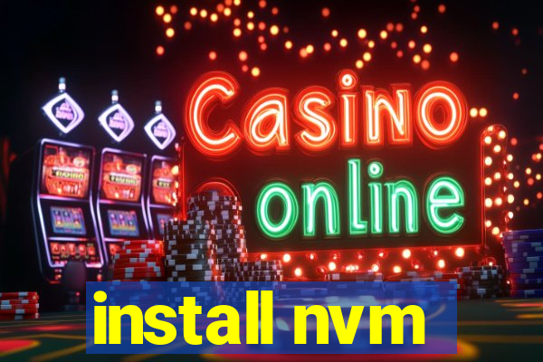 install nvm
