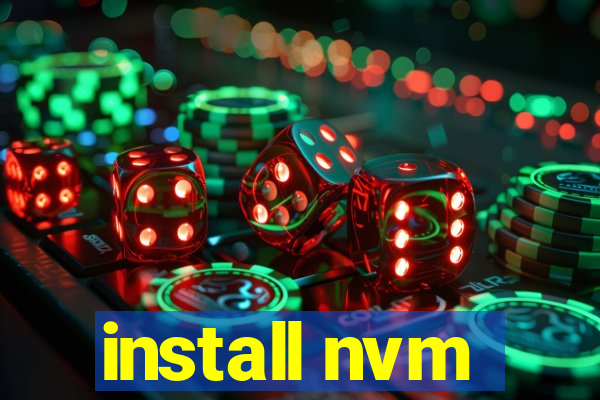 install nvm