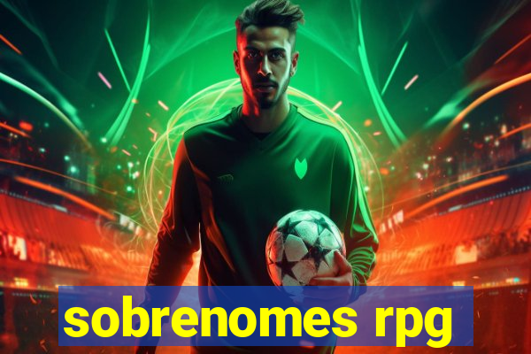 sobrenomes rpg