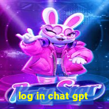log in chat gpt
