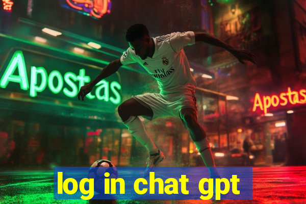 log in chat gpt