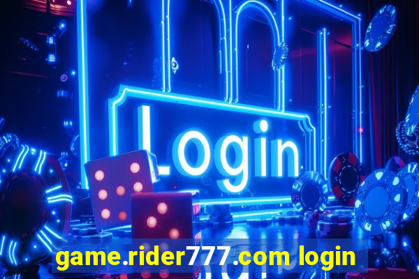 game.rider777.com login