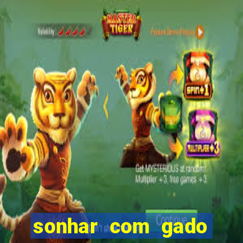 sonhar com gado jogo do bicho