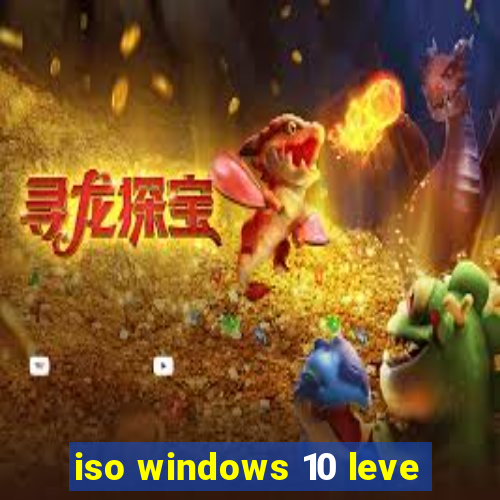 iso windows 10 leve