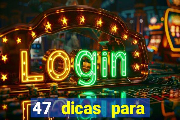 47 dicas para ganhar na mega sena download pdf