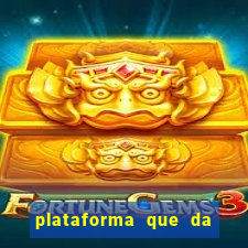 plataforma que da bonus no cadastro e saca no free
