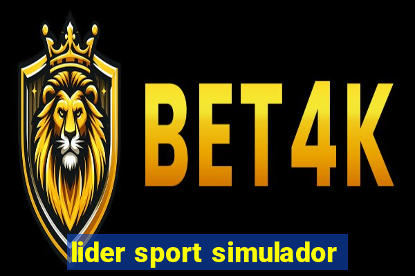 lider sport simulador