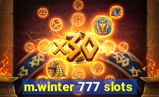 m.winter 777 slots