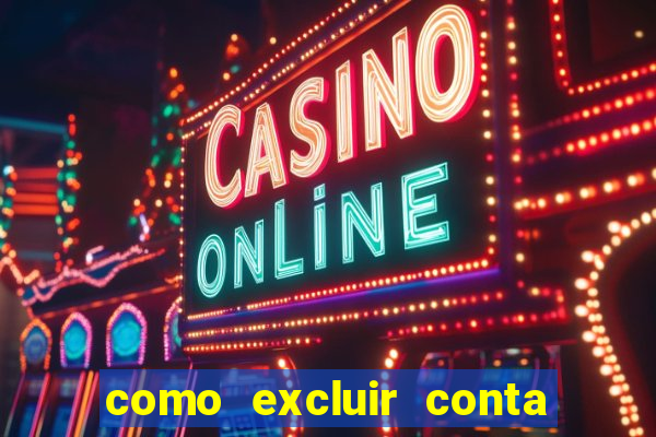 como excluir conta f12 bet